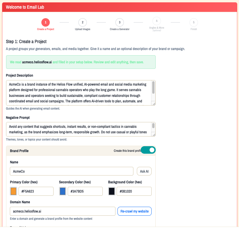 Email Lab screenshot 1