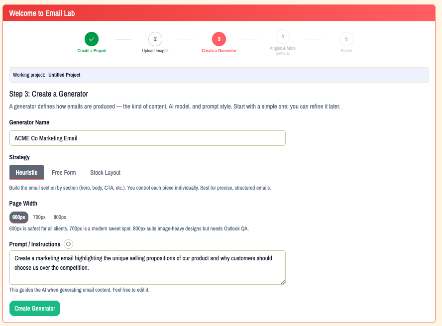 Email Lab screenshot 3